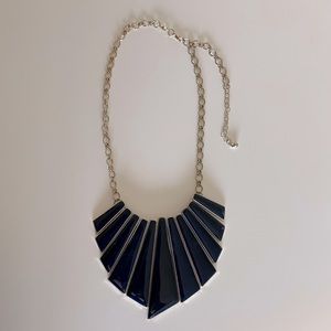 Navy necklace